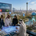 france et arabie saoudite s'associent pour un investissement de 6 milliards d'euros afin de développer des parcs d'attractions innovants, alliant technologie et divertissement.