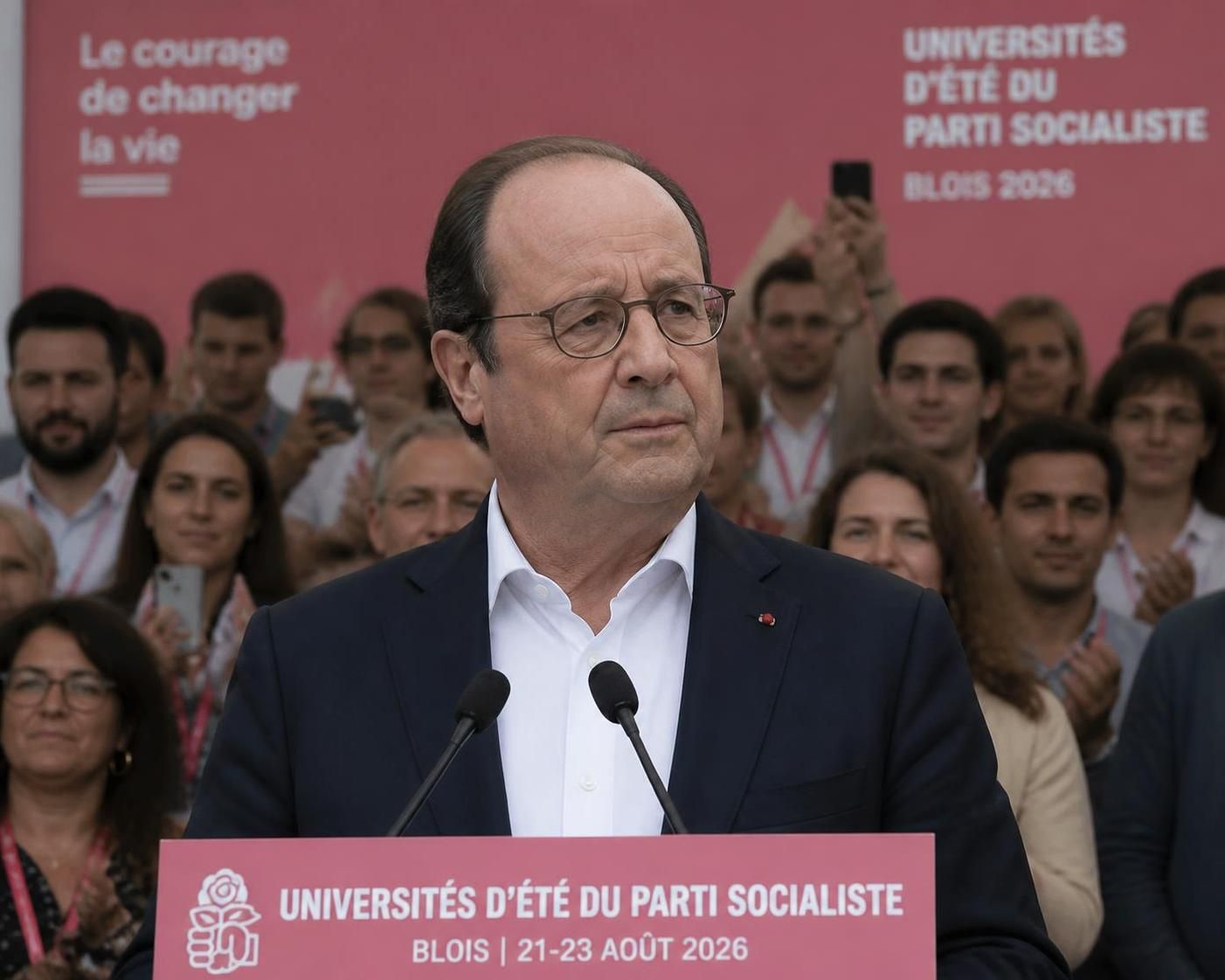 françois hollande annonce son refus de participer à une primaire socialiste pour la présidentielle de 2027, marquant une étape clé dans le paysage politique français.