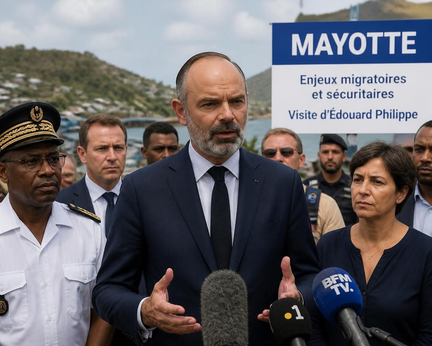 jean-luc mélenchon exprime une vive critique à l'encontre de la visite d'édouard philippe à mayotte, mettant en lumière ses désaccords politiques et ses préoccupations pour l'île.
