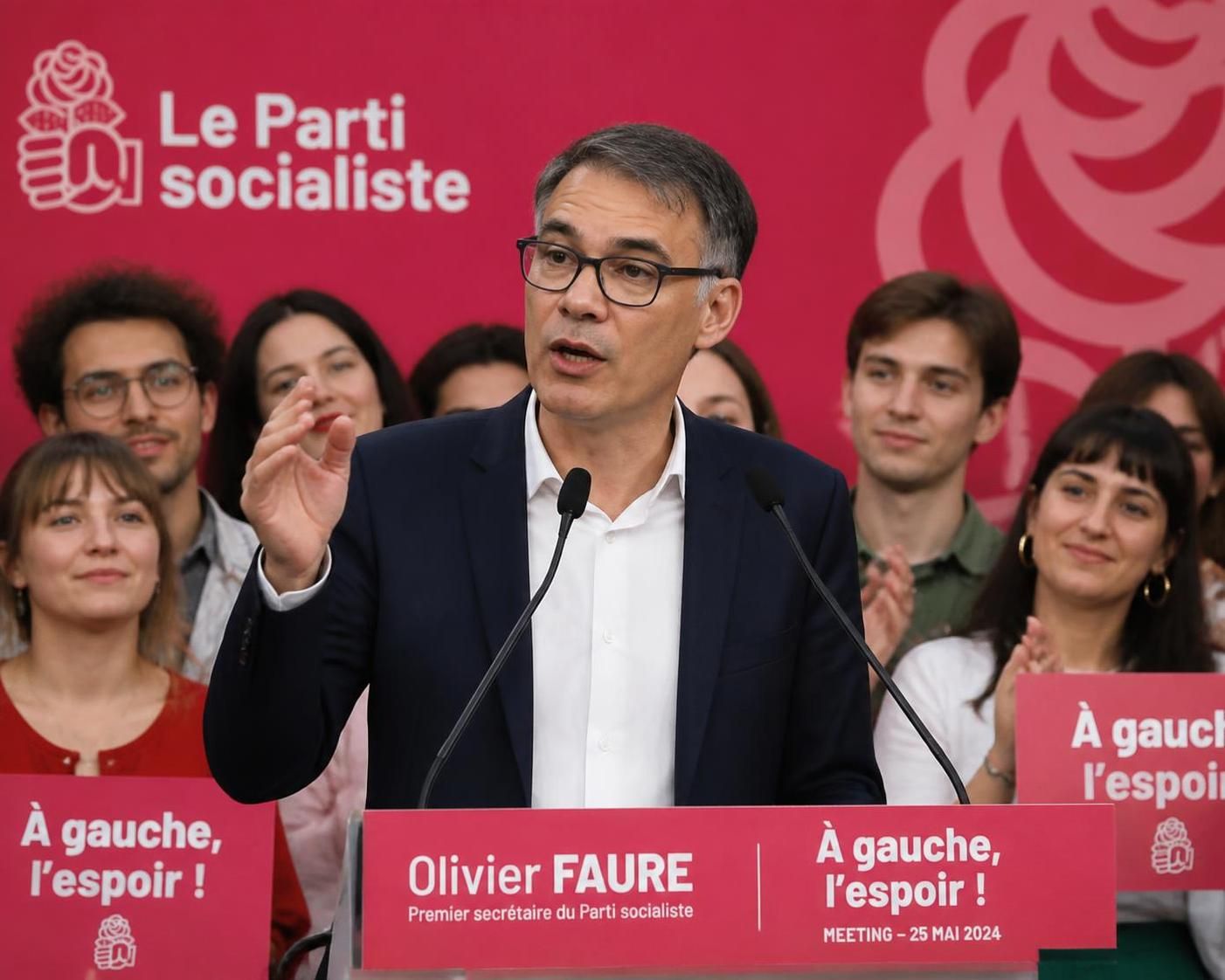 olivier faure annonce officiellement sa candidature à la primaire de la gauche pour l'élection présidentielle de 2027, marquant un tournant clé dans la course politique.