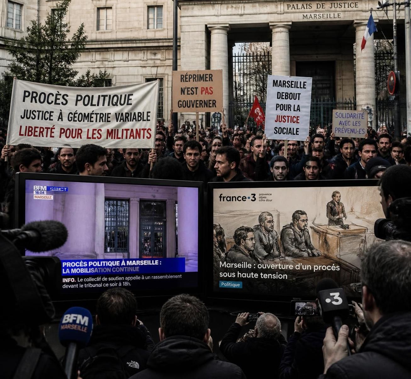 sébastien delogu est présenté devant la justice pour des accusations d'outrage après une confrontation avec les forces de l'ordre. découvrez les détails de l'affaire et les réactions.