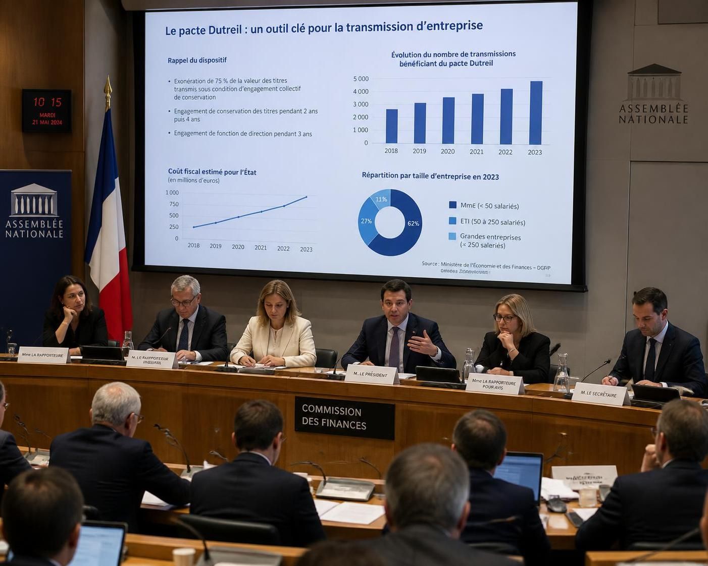 découvrez les enjeux du budget 2027 et les discussions autour d'un compromis fiscal centré sur le pacte dutreil, visant à faciliter la transmission d'entreprises.