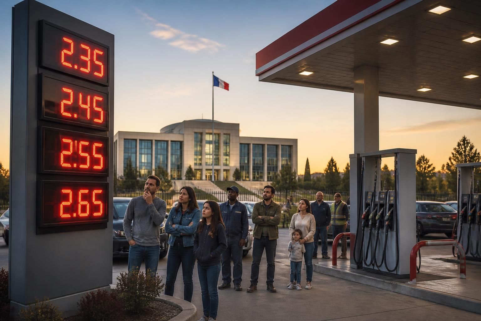 découvrez comment le gouvernement met en place une règle d'or pour contenir la hausse des prix des carburants et protéger le pouvoir d'achat des consommateurs.
