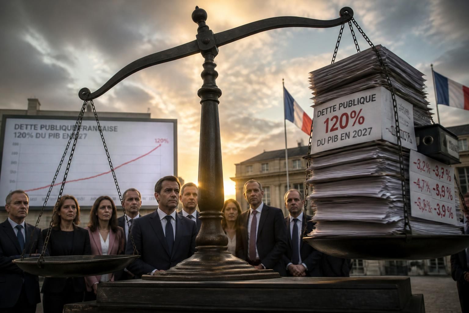 la dette publique devrait dépasser les 120 % du pib en 2027, posant un défi crucial pour les candidats aux prochaines élections et leurs politiques économiques.