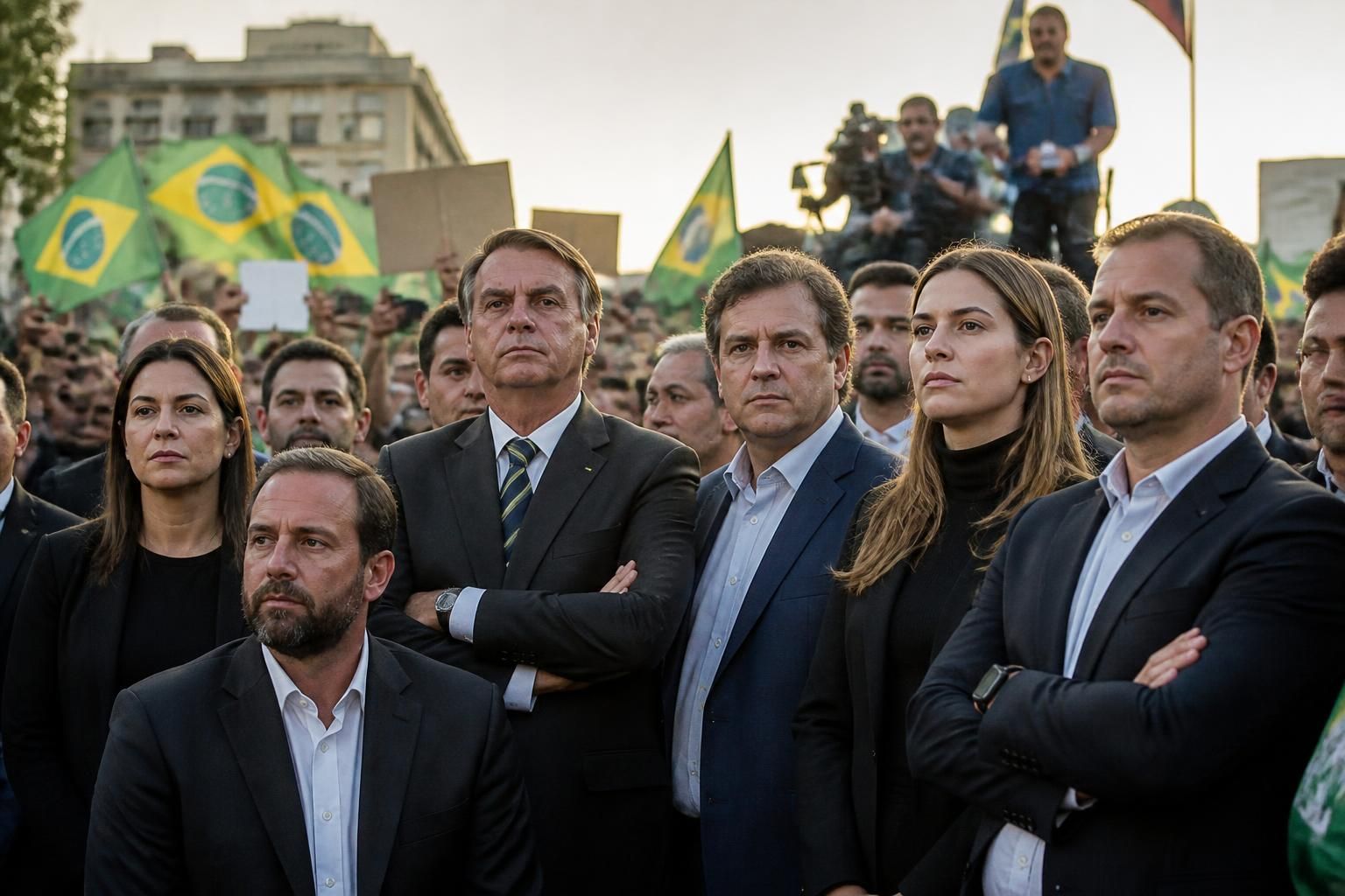 découvrez comment la famille bolsonaro se retrouve au centre des enjeux majeurs lors des élections au brésil, dans une lutte politique intense et décisive.