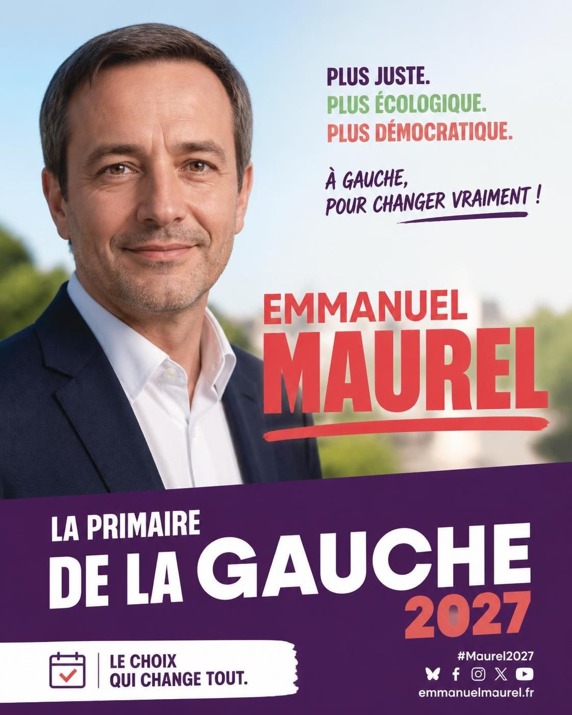 emmanuel maurel annonce sa candidature à la primaire de la gauche, marquant une nouvelle étape dans la course pour l'investiture présidentielle.