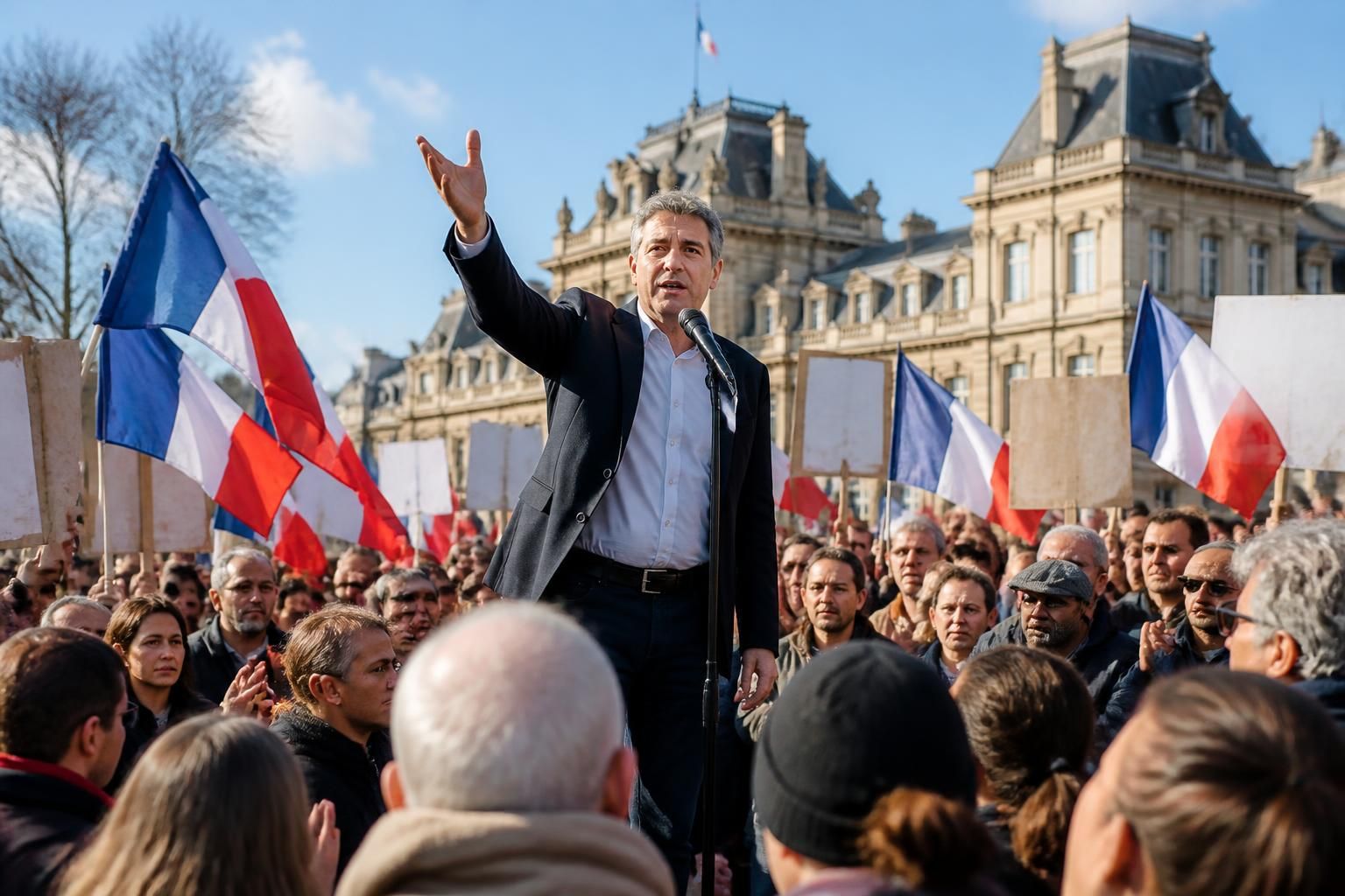 fabien roussel appelle avec force à une mobilisation massive contre les décisions gouvernementales, soulignant l'importance d'agir pour défendre les droits et l'avenir des citoyens.