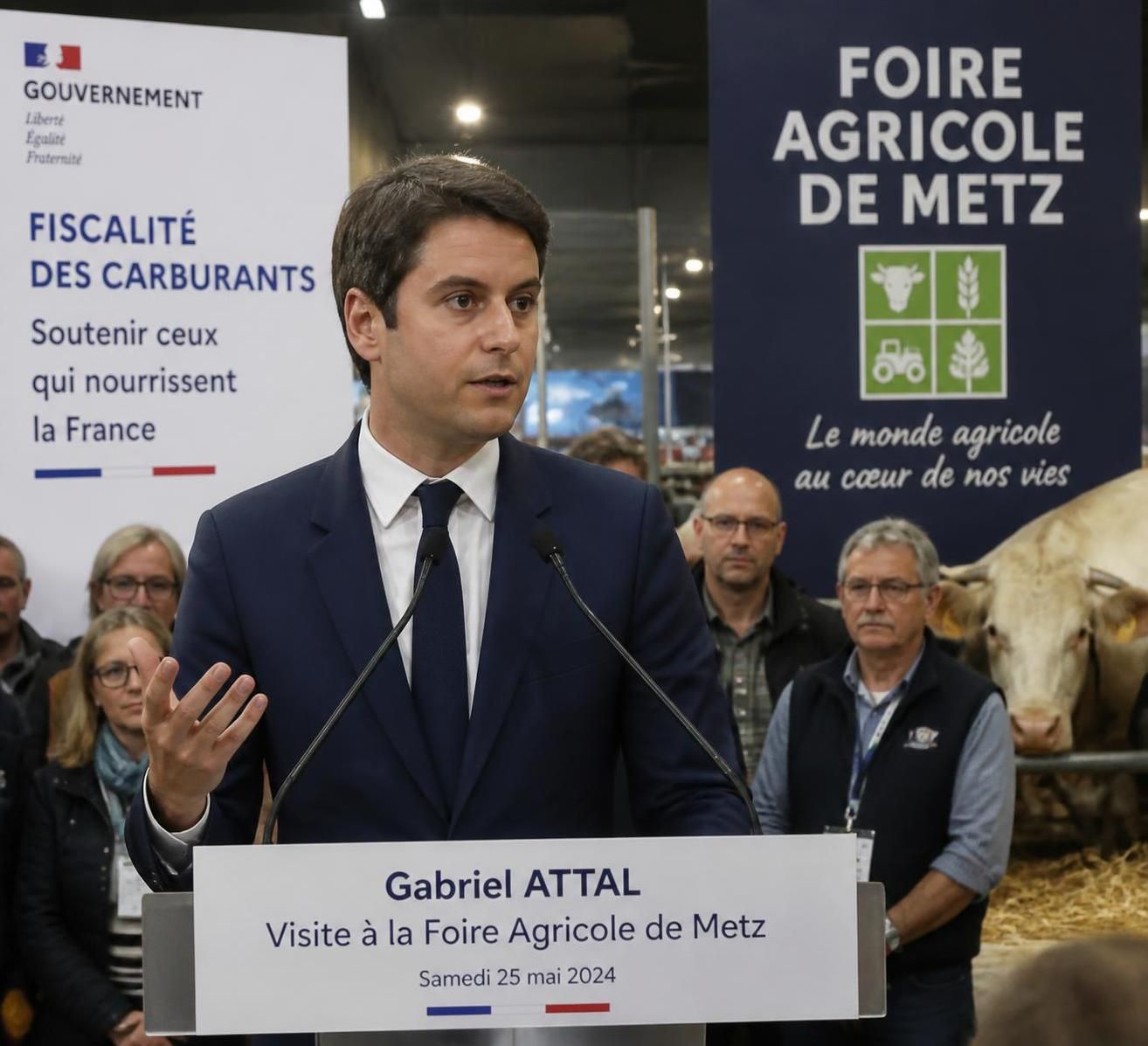 gabriel attal exprime son opposition ferme à la réduction des taxes sur les carburants, soulignant les enjeux économiques et environnementaux liés à cette décision.