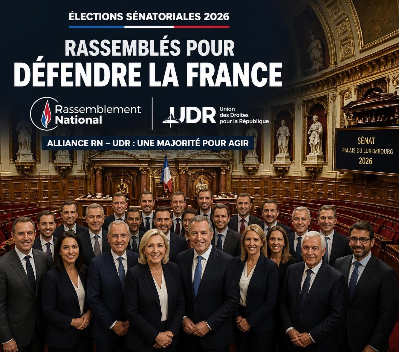 le rassemblement national et la france insoumise font une entrée historique au sénat, marquant un tournant politique majeur en france.