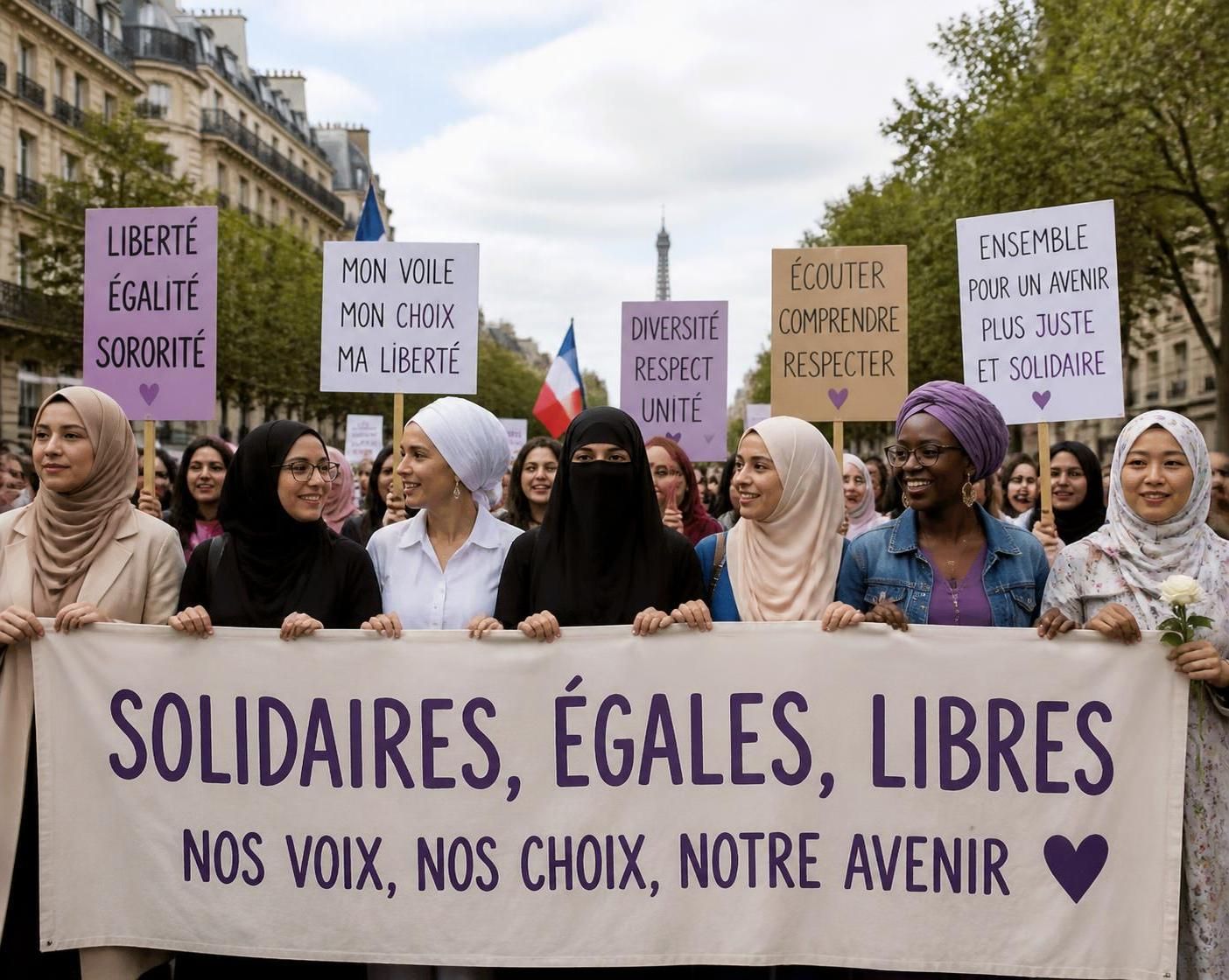 le rassemblement national ravive le débat en proposant un référendum sur le port du voile, suscitant de vives réactions et une intense controverse politique en france.