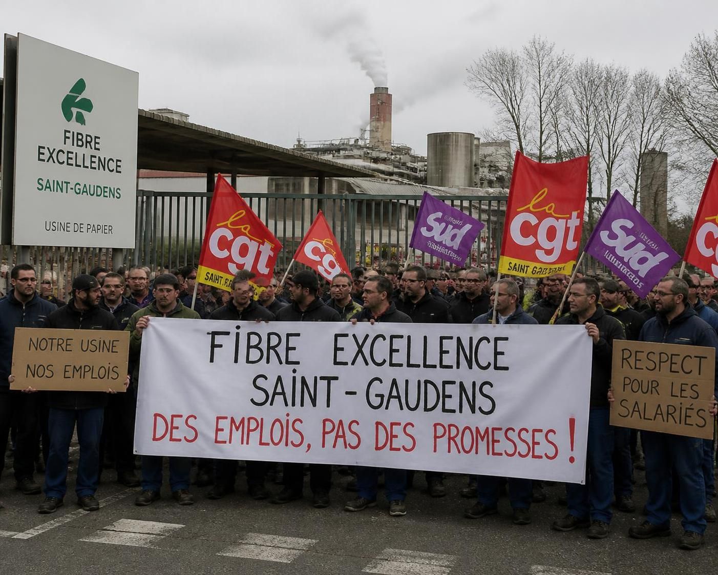 découvrez les enjeux et perspectives autour du destin incertain de l'usine fibre excellence, une entreprise en pleine transformation et mutation industrielle.