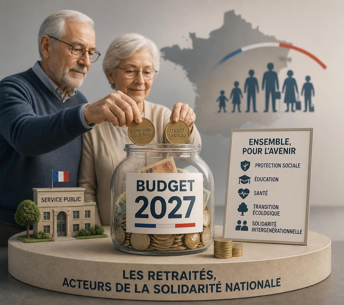 le gouvernement propose d'impliquer les retraités dans le financement du budget 2027, suscitant débats et réactions sur cette mesure éventuelle.