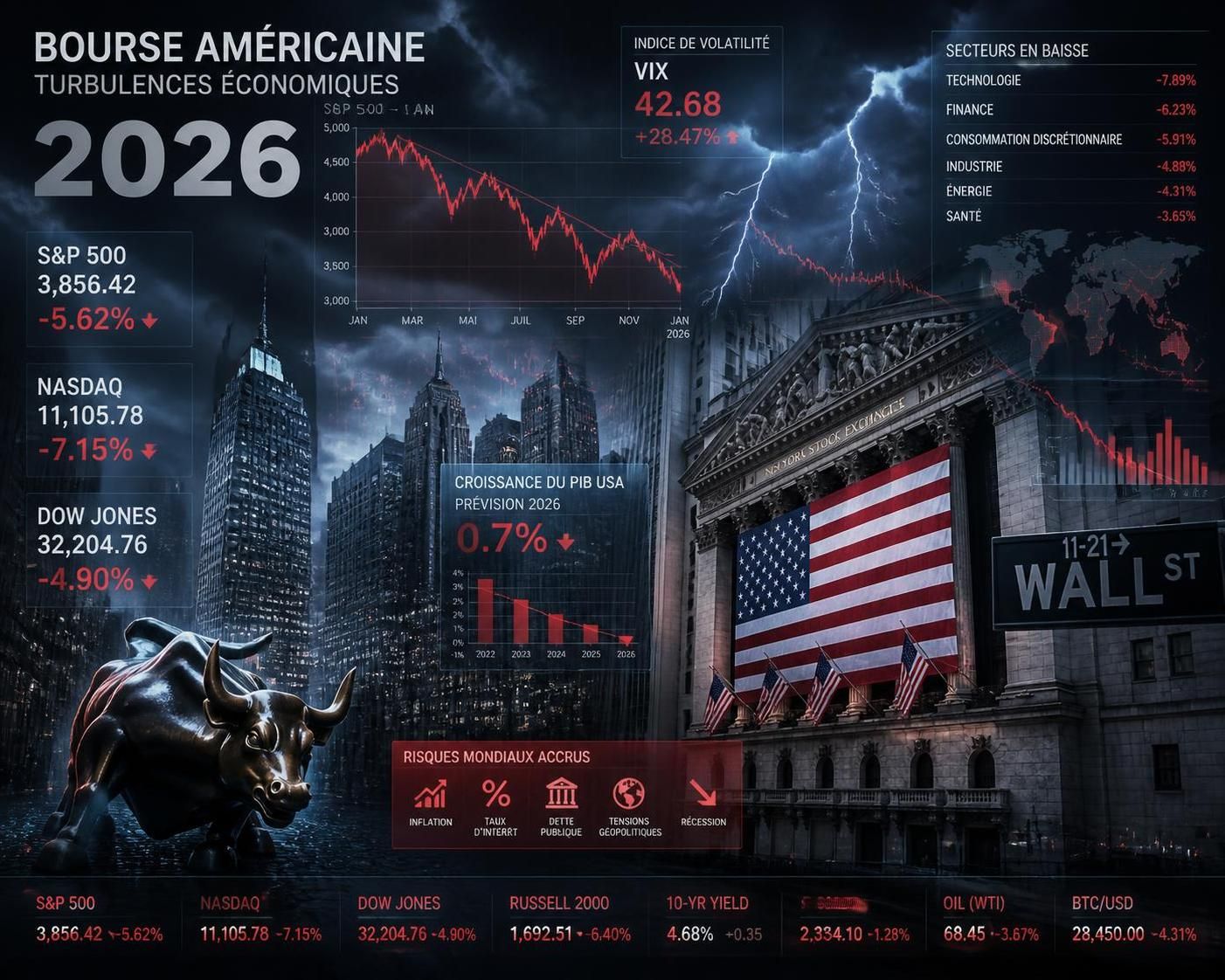 analyse des défis actuels de l'économie américaine et les leçons à tirer pour mieux préparer l'année 2027.