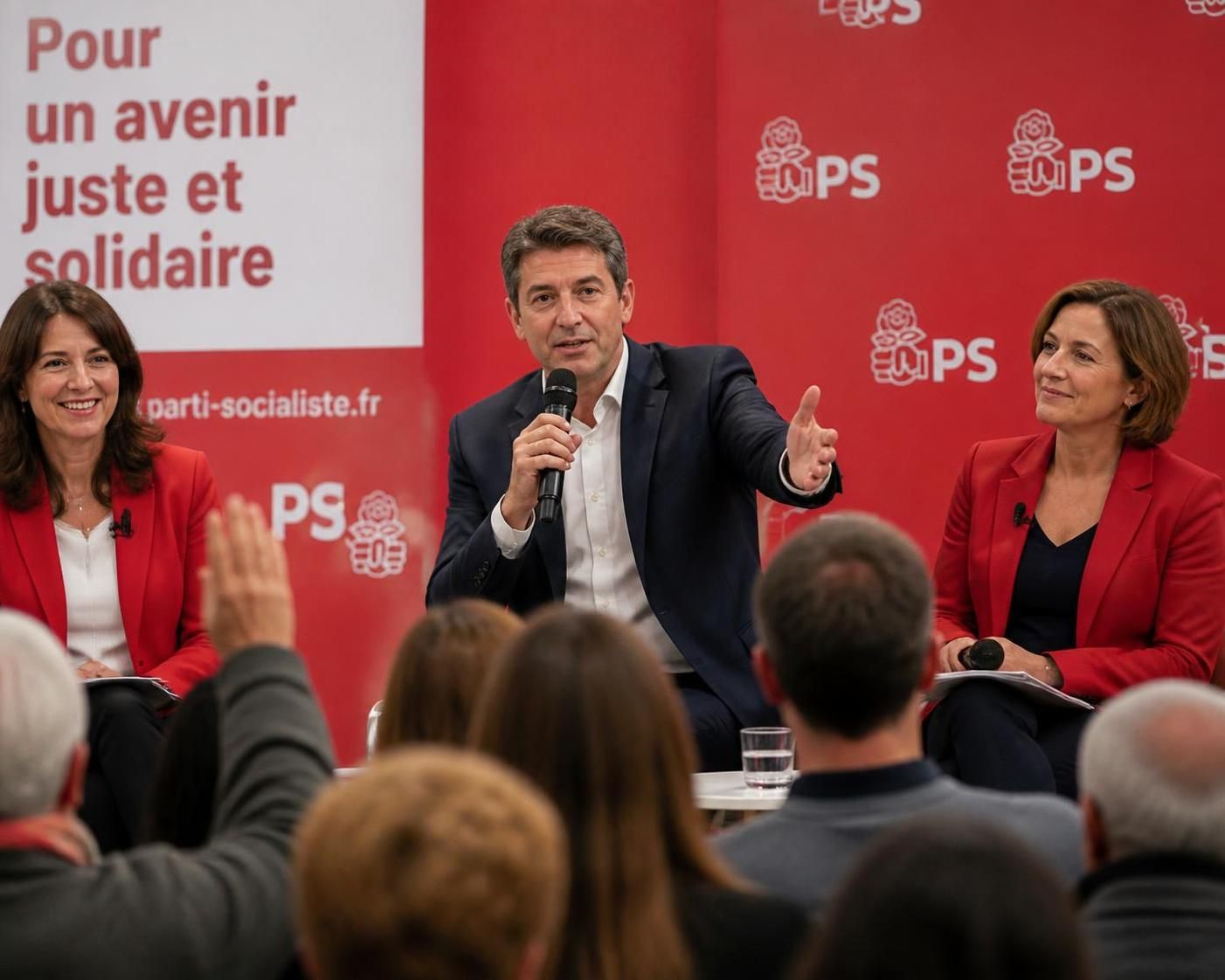 les socialistes célèbrent un engouement record lors du débat inaugural de leur primaire, marquant un moment fort de mobilisation et de participation politique.