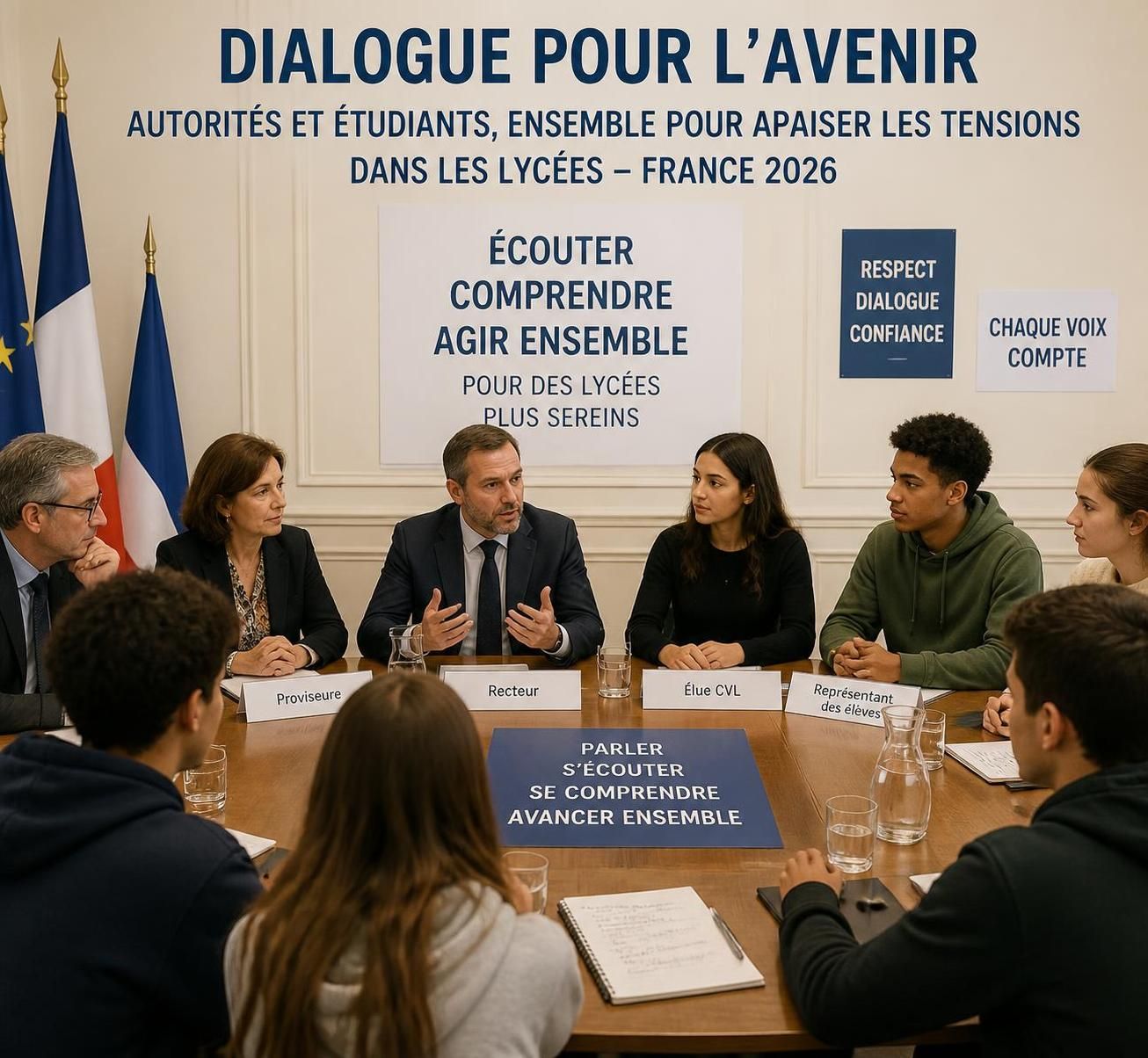 découvrez les manifestations dans les lycées, où tensions entre étudiants et autorités créent un climat de confrontation et de vigilance.