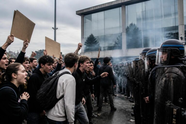 découvrez les enjeux des manifestations dans les lycées, où les confrontations entre étudiants et autorités suscitent vigilance et débats sur l'avenir de l'éducation.