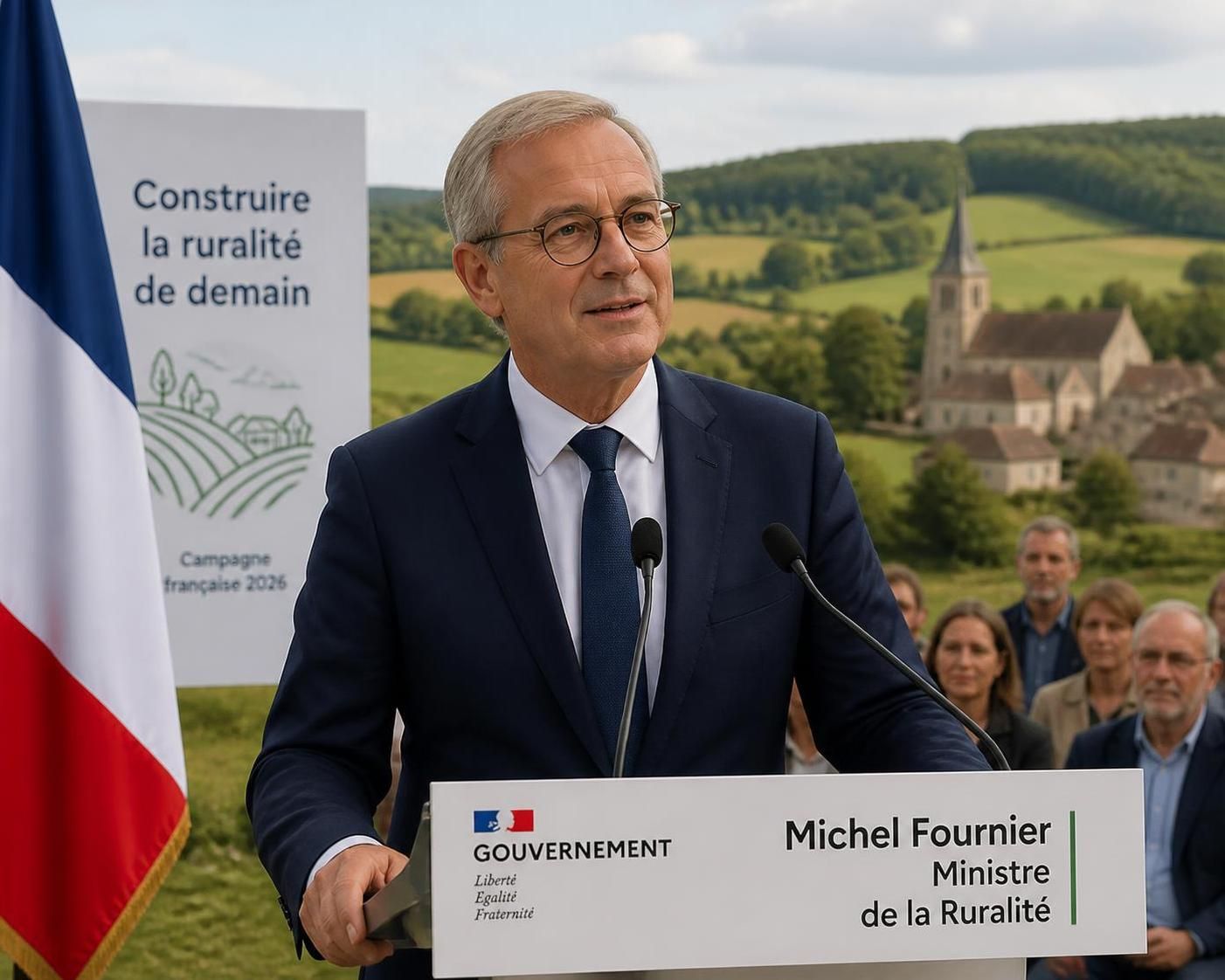 michel fournier, ministre de la ruralité, annonce son départ du gouvernement, marquant un changement important dans l'équipe ministérielle.