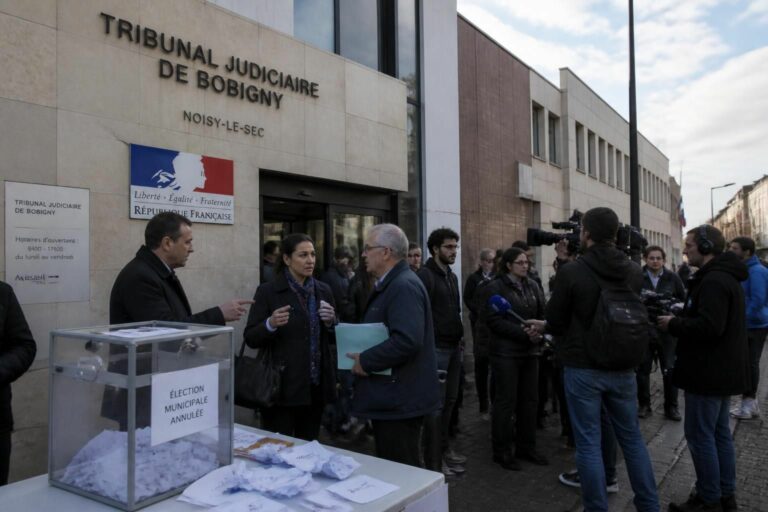 noisy-le-sec : l'élection municipale est annulée en raison d'irrégularités relevées par le tribunal, entraînant une nouvelle consultation électorale.