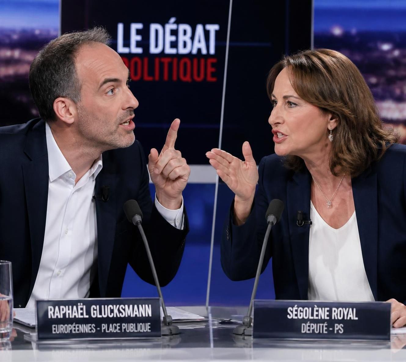 primaire de la gauche : l'affrontement s'intensifie entre glucksmann et royal avant le débat décisif.
