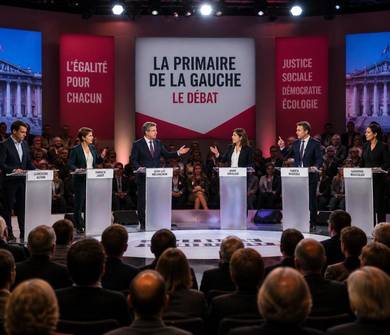 primaire de la gauche : un affrontement intense s'annonce entre glucksmann et royal avant leur débat décisif.