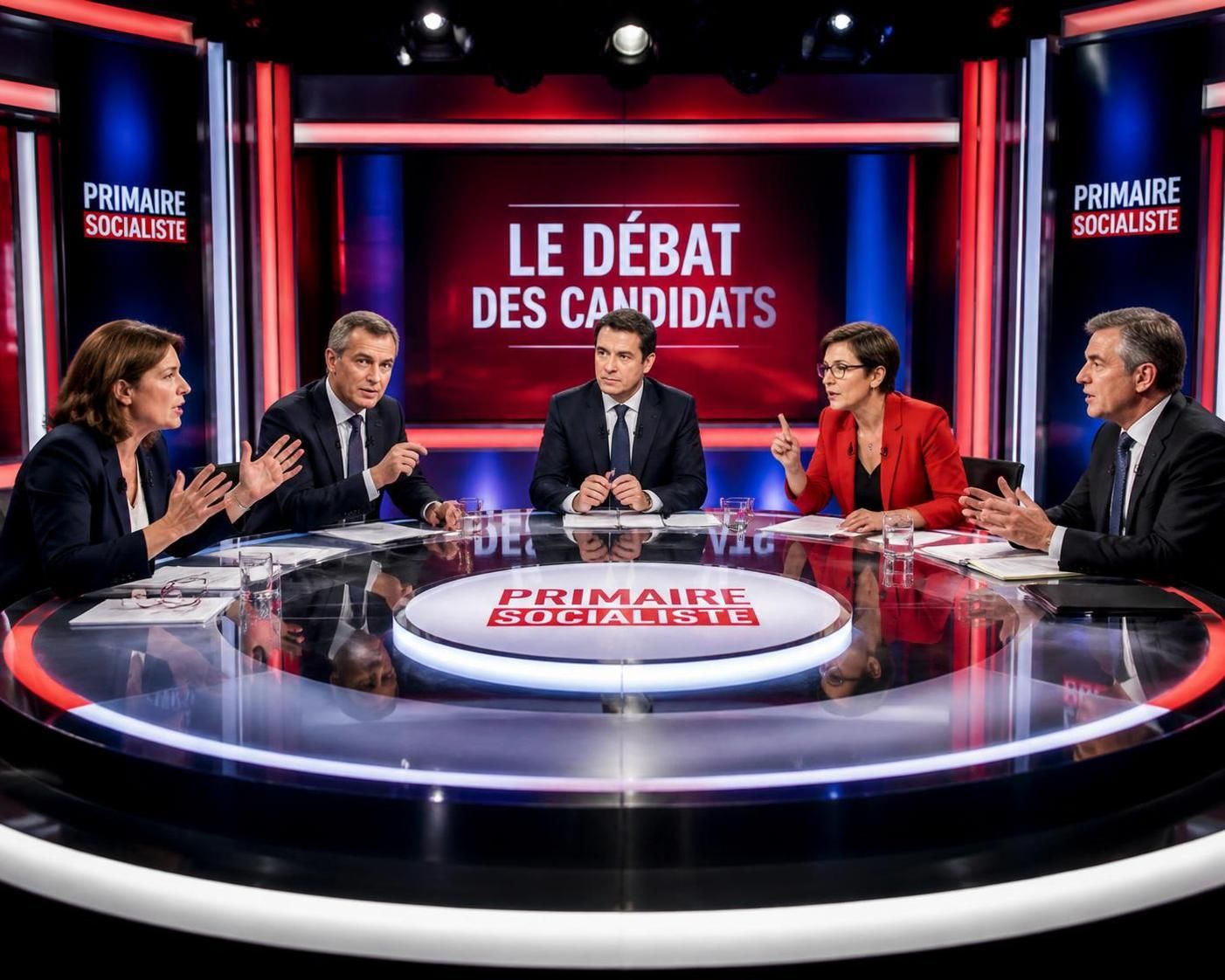 découvrez les enjeux majeurs et les tensions palpables du débat lors de la primaire socialiste, un moment clé pour l'avenir politique.