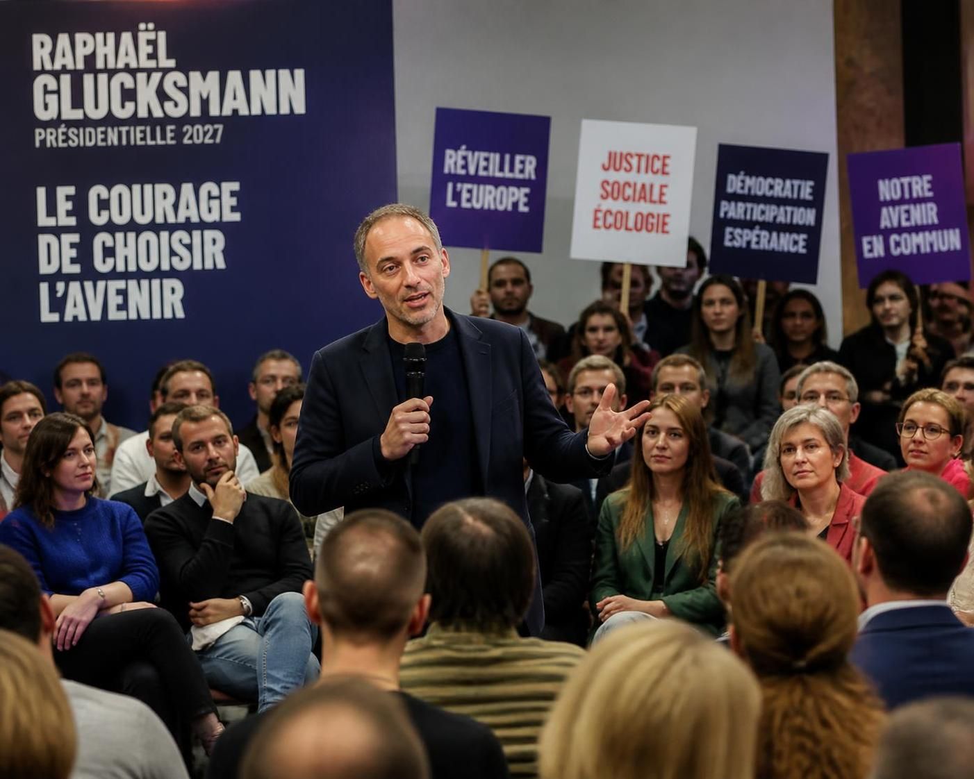 découvrez la vision et les ambitions de raphaël glucksmann pour l'élection présidentielle de 2027, à travers une exposition détaillée de ses projets et engagements.