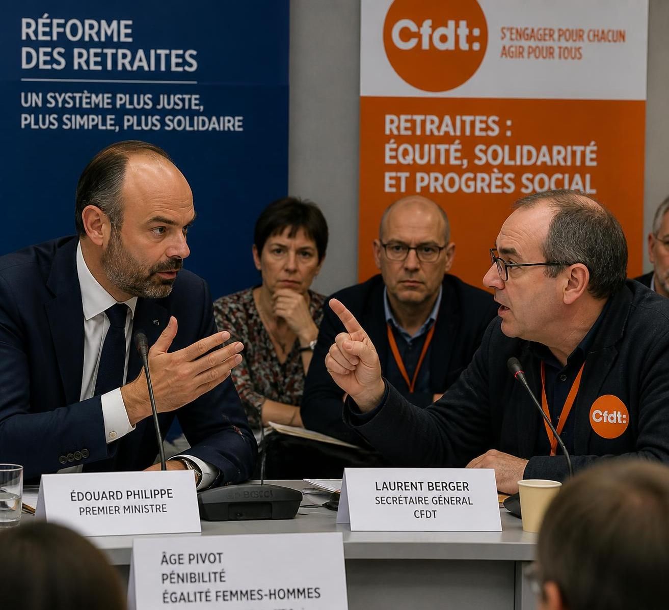 découvrez la position ferme d'édouard philippe sur la retraite à 65 ans, face aux critiques de la cfdt qui y voit un véritable contresens.