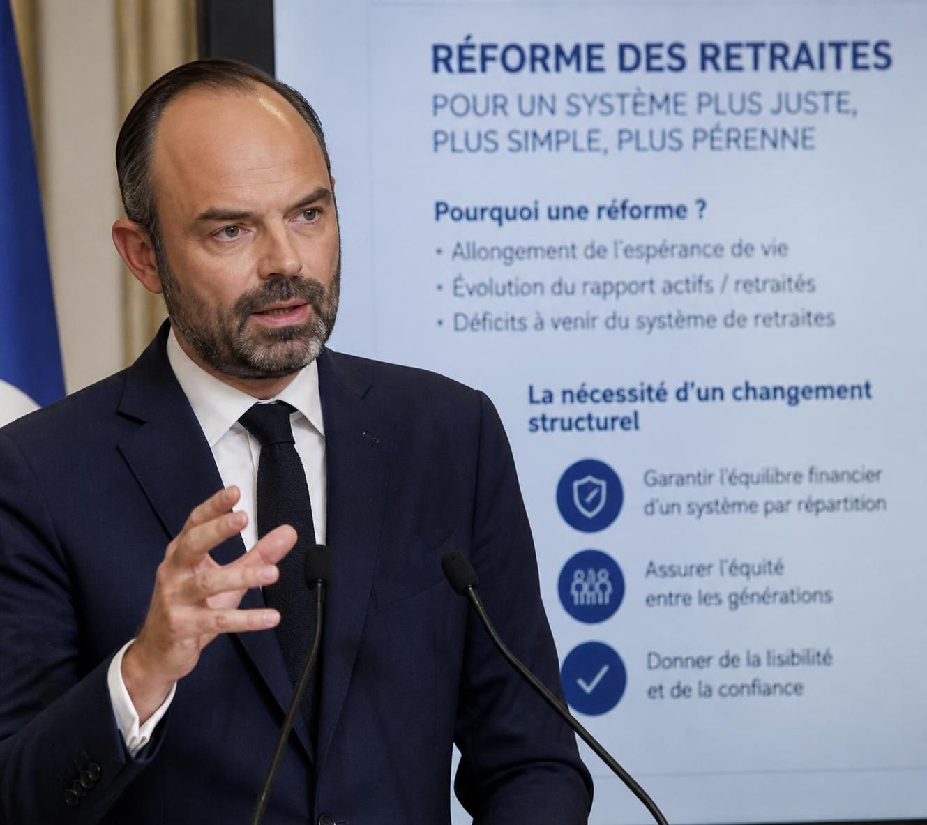 découvrez la polémique autour de la retraite à 65 ans : édouard philippe défend sa position tandis que la cfdt dénonce un véritable contresens.
