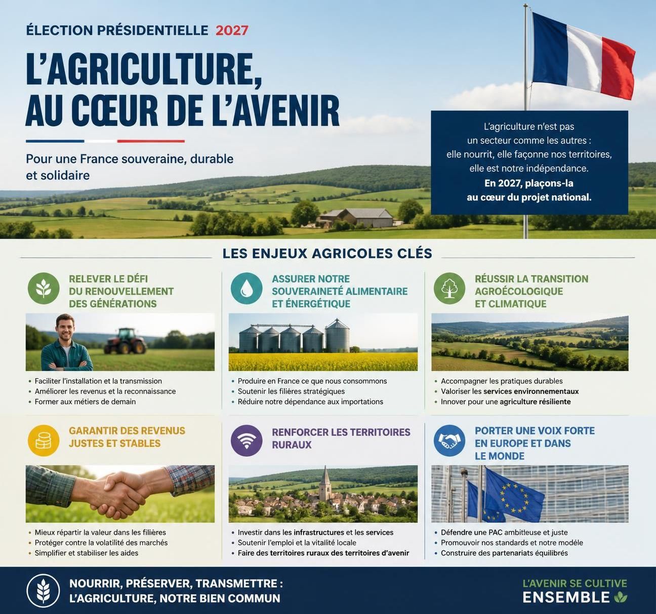 arnaud rousseau lance un appel urgent au gouvernement afin de répondre aux défis critiques de l'agriculture, soulignant l'importance d'une action rapide pour soutenir les agriculteurs en difficulté.