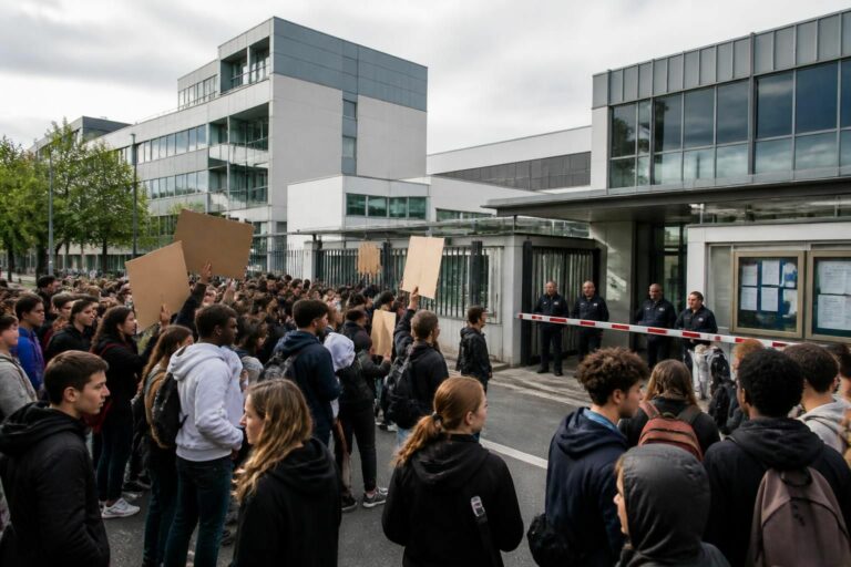 découvrez les perturbations dans plusieurs lycées où les cours sont interrompus en raison de la colère croissante des élèves, reflet d'une crise lycéenne majeure.