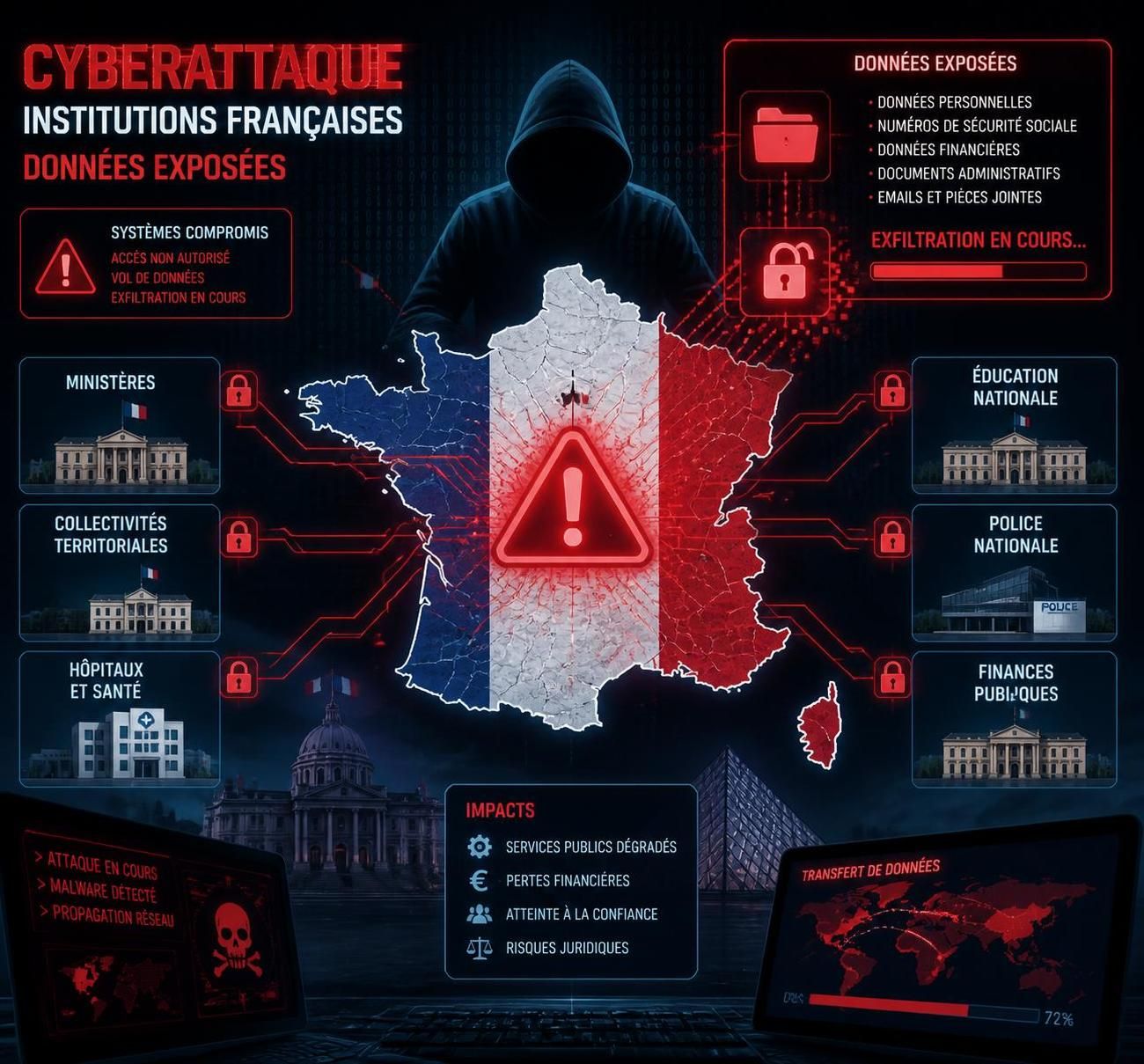 découvrez les enjeux cruciaux des récentes fuites de données impliquant 25 ministres, un défi majeur pour la sécurité nationale et la protection des informations sensibles.