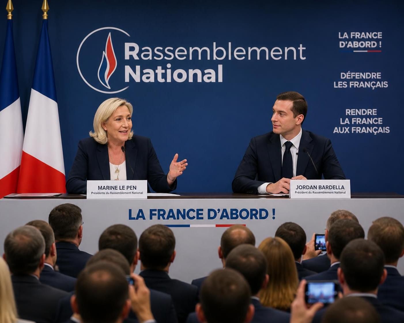 analyse des doutes autour de la confiance que marine le pen accorde à jordan bardella dans le contexte politique actuel.