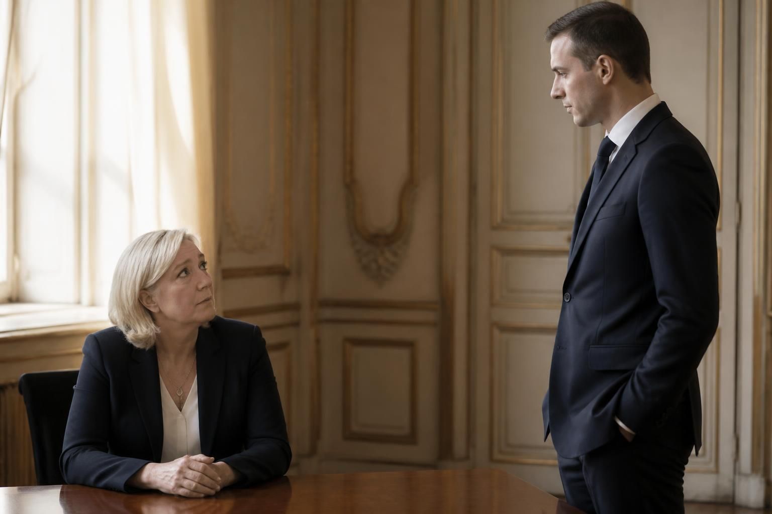 découvrez les doutes suscités autour de la confiance de marine le pen envers jordan bardella et les enjeux politiques qui en découlent.