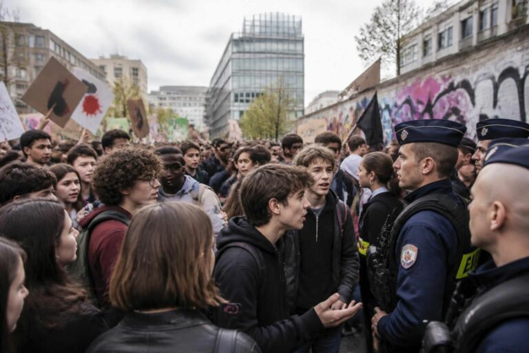 découvrez les mobilisations des lycéens en france, leurs revendications pour une justice fiscale plus équitable et les tensions qui accompagnent ces mouvements sociaux.
