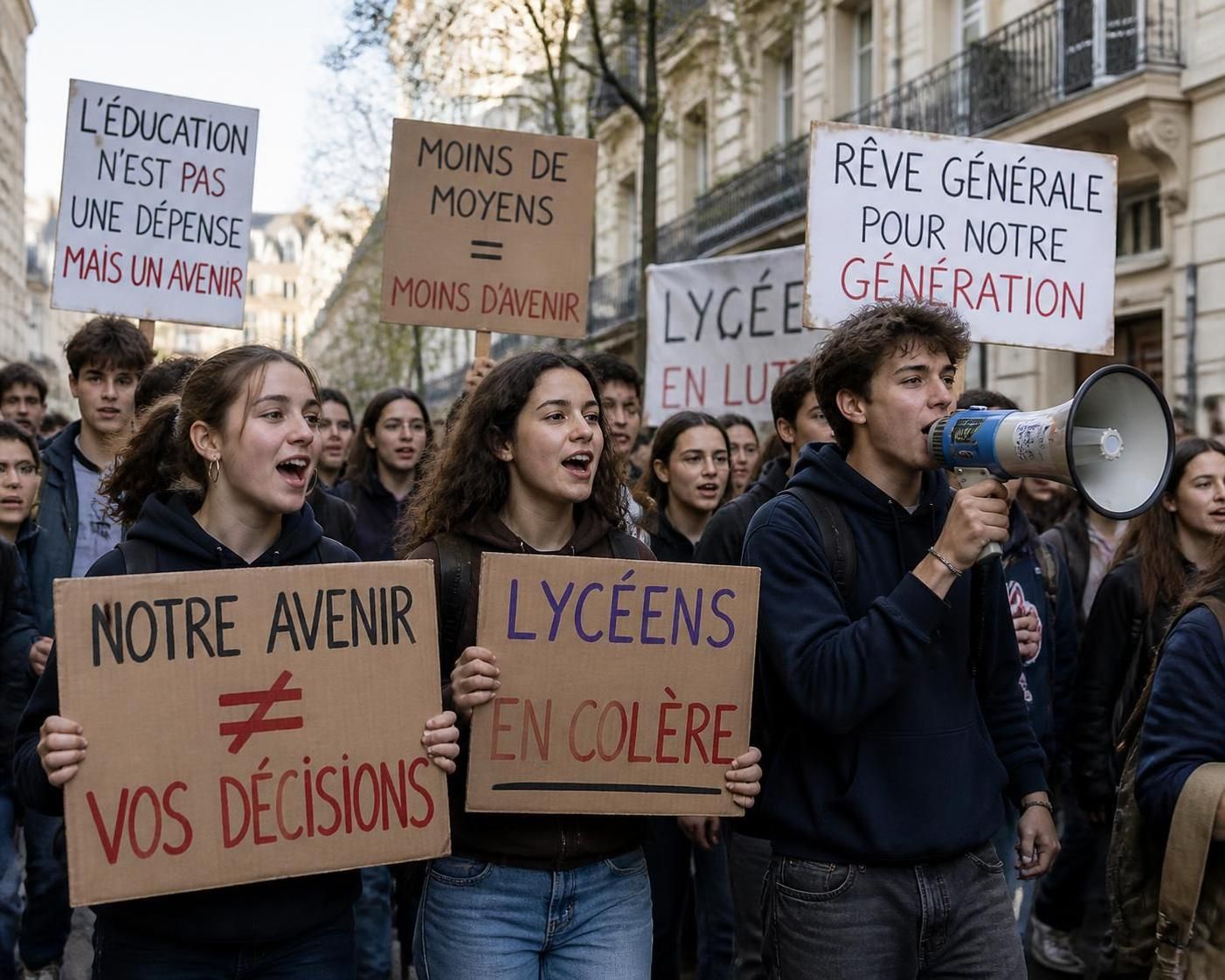 découvrez les enjeux actuels de la mobilisation lycéenne, marquée par des tensions croissantes et un soutien politique en pleine expansion.