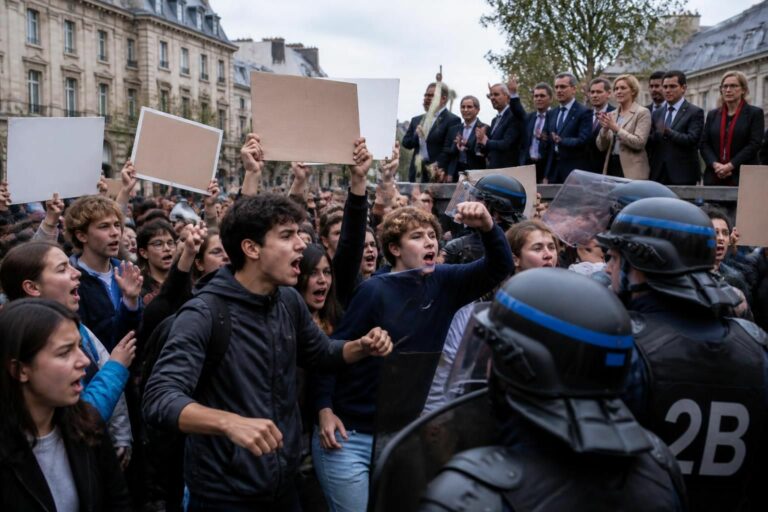 découvrez les enjeux de la mobilisation lycéenne actuelle, entre tensions croissantes dans les établissements et un soutien politique de plus en plus marqué.