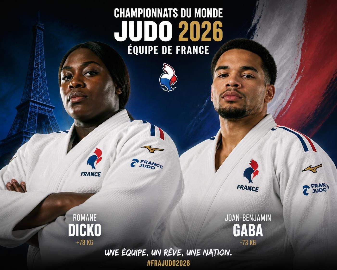 découvrez les ambitions des bleus aux mondiaux de judo, qui visent haut malgré l'absence de riner, mais avec la présence d'agbegnenou, dicko et gaba.