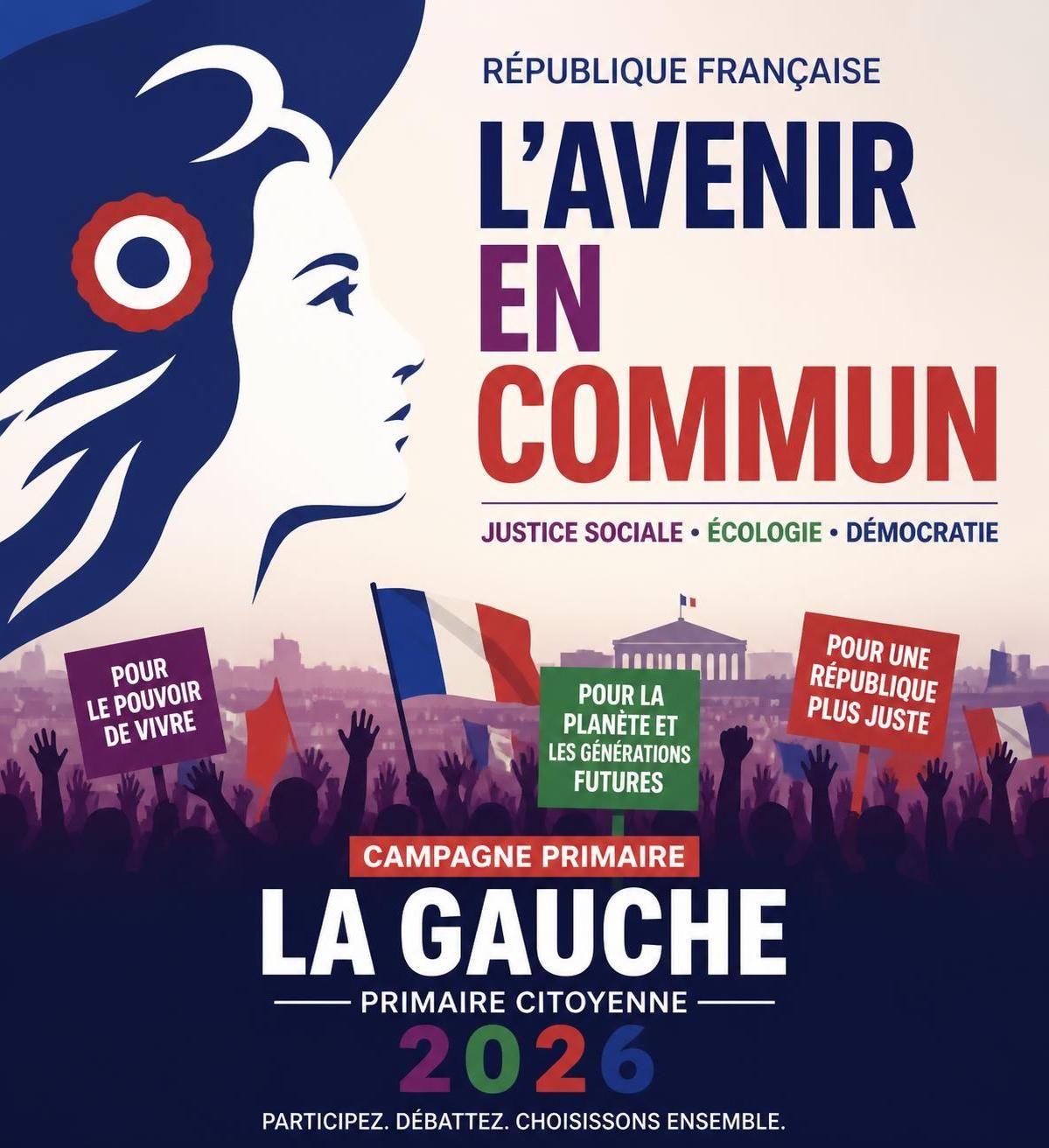 découvrez le début officiel de la primaire de la gauche pour l'élection présidentielle de 2027 et suivez les candidats en lice.